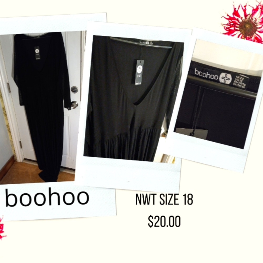 boohoo gown